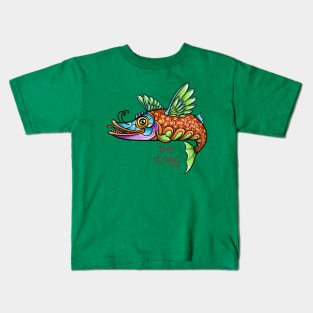 The Flying Fish Colorful Kids T-Shirt